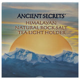 Ancient Secrets Himalayan Natural Rock Small 1-3 lbs. Salt Tea Light Holders