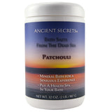 Ancient Secrets Patchouli Aromatherapy Dead Sea Mineral Bath 2 lb. jar