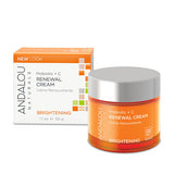 Andalou Naturals Skin Care Probiotic + C Renewal Cream 1.7 fl. oz. Brightening