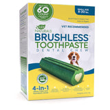 ARK Naturals Breath-Less Dental Products Value Pack, Small Dogs (8-20 lbs.) 60 count Chewable Brushless-Toothpaste