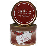 Aroma Naturals Holiday Candles Warm Spice (Ruby Red) Soy VegePure Holiday Tins 2 1/2
