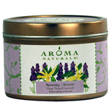 Aroma Naturals Soy VegePure Candles Serenity (Purple) To Go Tins 2 1/2" x 1 3/4" 15 hours burn time