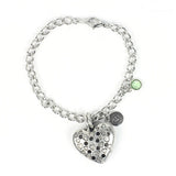 Aromatherapy Accessories Diffuser Bracelets Heart 7.5