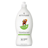 Attitude Household Dishwashing Liquid, Green Apple & Basil 23.7 fl. oz. Dishwashing