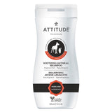 Attitude Pet Care Soothing Oatmeal Shampoo, Fragrance-Free 8 fl. oz. Grooming