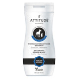 Attitude Pet Care White Coat Brightener Shampoo, Coco Lime 8 fl. oz. Grooming