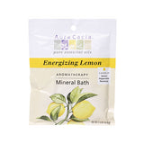 Aura Cacia Energizing Lemon, Aromatherapy Mineral Bath, 2.5 oz. packet
