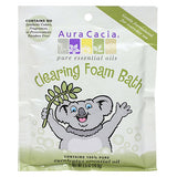 Aura Cacia Clearing, Aromatherapy Foam Bath for Kids, 2.5 oz. packet