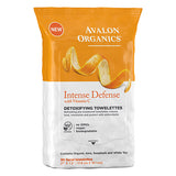 Avalon Organics Skin Care Intense Defense Detoxifying Towelettes 30 count Intense Defense