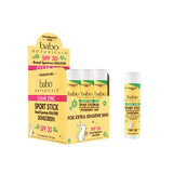 Babo Botanicals Sun Care Clear Zinc Sport Stick Sunscreen (SPF 30) 0.6 oz. Fragrance Free