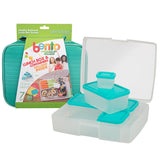Bentology Complete Lunch Box Sets Turquoise