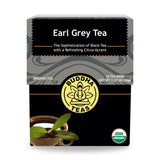 Buddha Teas Organic Black Tea Earl Grey 18 tea bags