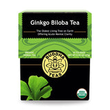Buddha Teas Organic Herbal Tea Gingko Biloba 18 tea bags