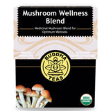 Buddha Teas Organic Premium Tea Blends Mushroom Defense Blend 18 tea bags