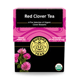 Buddha Teas Organic Herbal Tea Red Clover 18 tea bags