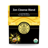 Buddha Teas Organic Premium Tea Blends Zen Cleanse 18 tea bags