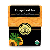 Buddha Teas Organic Herbal Tea Papaya Leaf 18 tea bags