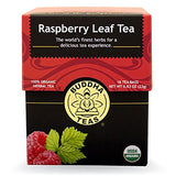 Buddha Teas Organic Herbal Tea Raspberry Leaf 18 tea bags