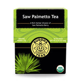 Buddha Teas Organic Herbal Tea Saw Palmetto 18 tea bags