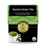 Buddha Teas Organic Green Tea Sencha 18 tea bags