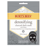 Burt's Bees Facial Care Detoxifying Charcoal Sheet Mask .33 oz. Intense Hydration