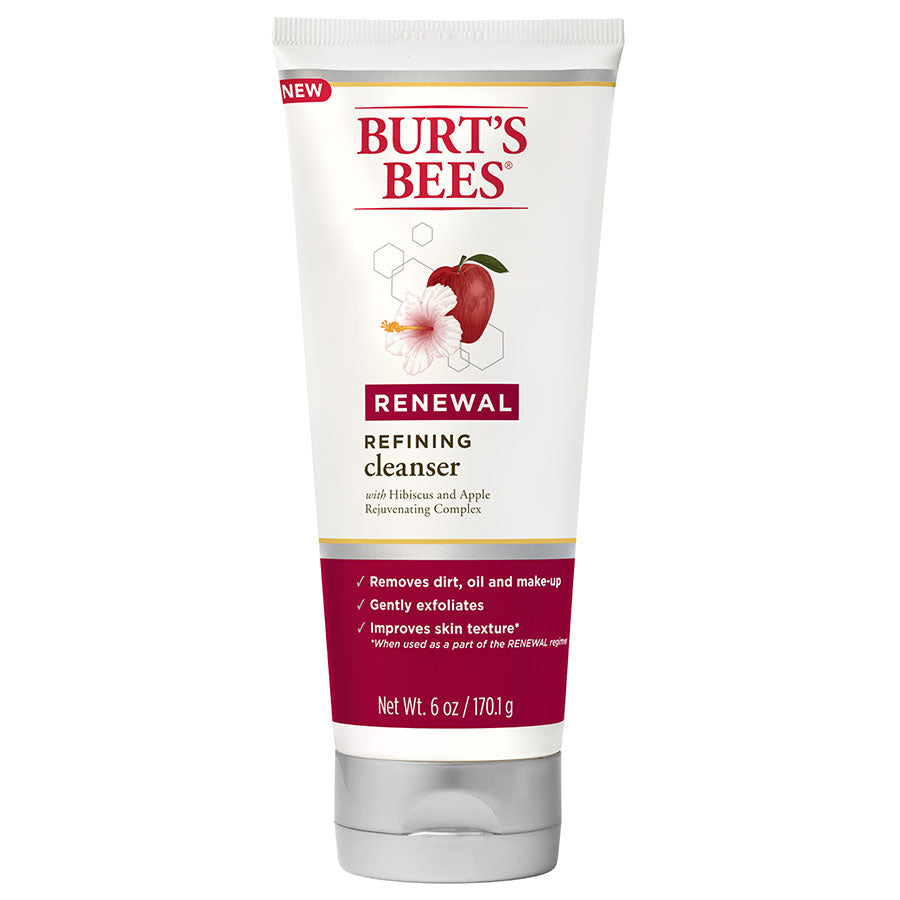 Burt's Bees Facial Care Renewal Refining Cleanser 6 oz. Renewal