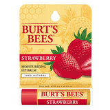 Burt's Bees Lip Care Strawberry Lip Balms 0.15 oz. blister box