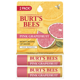 Burt's Bees Lip Care 2-Pack Pink Grapefruit Lip Balms 0.15 oz. blister box