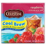 Celestial Seasonings Cool Brew Teas Raspberry Ice 40 tea bags