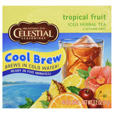 Celestial Seasonings Cool Brew Teas Tropical Fruit 40 tea bags