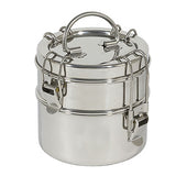 ChicoBag To-Go Ware Stainless Steel Food Containers Snack Stack, 2 Tier
