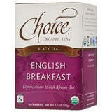 Choice Teas Organic Teas English Breakfast 16 tea bags