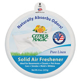 Citrus Magic Odor Eliminating Air Fresheners Pure Linen Solid Odor Absorbers 8 oz.