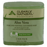 Clearly Natural Natural Glycerine Bar Soaps Aloe Vera 3 (4 oz.) bars