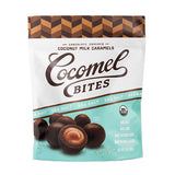 Cocomels Organic Coconut Milk Caramels Sea Salt Chocolate Covered Cocomel Bites, 3.5 oz. resealable pouch