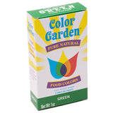 Color Garden Pure Natural Food Colors Green 5 (6 gram) single-use packets