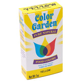 Color Garden Pure Natural Food Colors Yellow 5 (6 gram) single-use packets