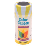 Color Garden Natural Sugar Crystals Yellow 3 oz.