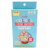 Color Kitchen Food Coloring + Natural Sprinkle Kits Blue