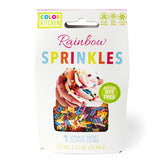 Color Kitchen Natural Sprinkles Rainbow Sprinkles 1.25 oz. bag