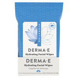 Derma E Skin Care Hydrating Facial Wipes 25 count Facial Cleansers & Wipes