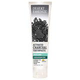 Desert Essence Dental Care Activated Coconut Charcoal, Carrageenan Free Toothpastes 6.25 oz.