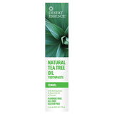Desert Essence Dental Care Fennel Tea Tree Toothpastes 6.25 oz.