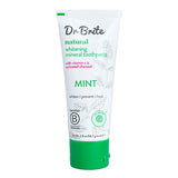 Dr. Brite Natural Oral Care Mint, Whitening with Activated Charcoal 2 oz. Toothpaste, Fluoride Free