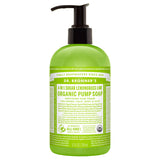 Dr. Bronner's Certified Organic Body Care Lemongrass Lime Hand Soaps 12 fl. oz.