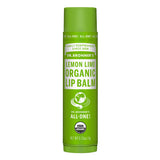 Dr. Bronner's & Sun Dog's Magic Body Care Organic Lip Balms Lemon Lime 0.15 oz.