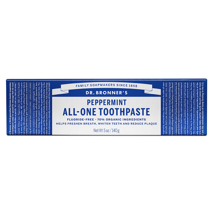 Dr. Bronner's Magic Soaps All-One Toothpastes Peppermint 5 oz.