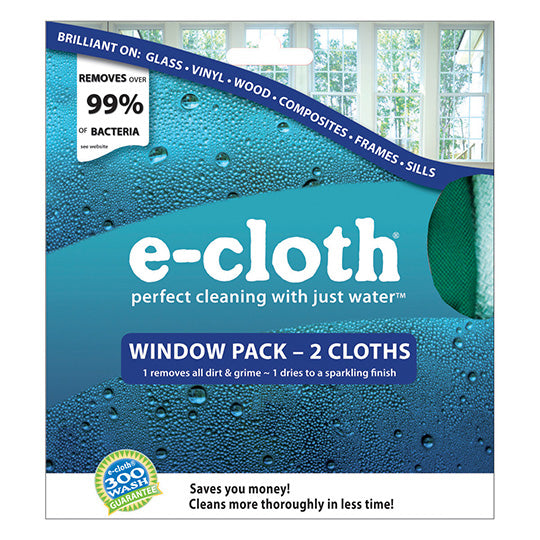 E-Cloth 2 Cloth Packs Window Pack