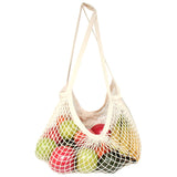 ECOBAGS String Bags Natural Natural Cotton & Eco-Friendly Dyes Long Handles