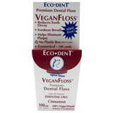 Eco-Dent Premium Dental Floss VeganFloss, Cinnamon 100 yards